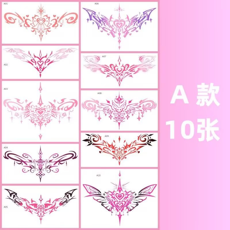 Factory Home Spot Wholesale Succubus Water Transfer Tattoo Stickers Customized with Pictures and Samples Cartoon Flower Arm Full Arm Tattoo Stickers