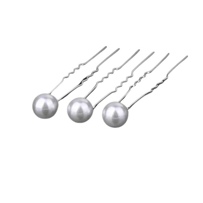 Disc hair braided hair U-shaped hair pin hairpin styling headdress rhinestone hairpin bridal hairpin clip girls' accessories hair plug