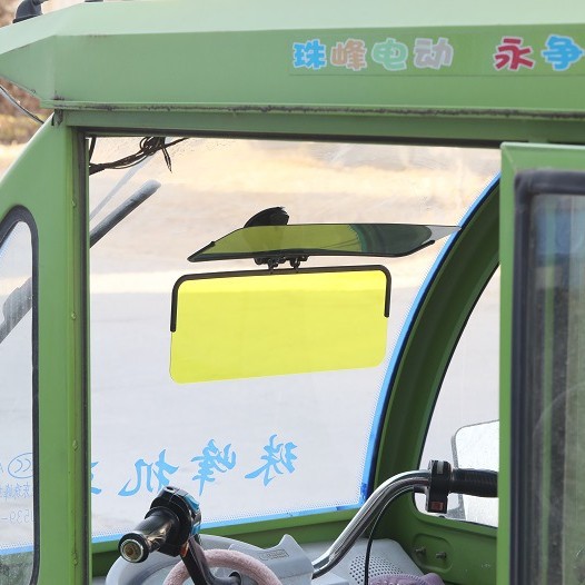 [Wholesale] Electric Tricycle Suction Cup Visor Anti-High Beam Anti-Dazzle Day and Night Sunglasses
