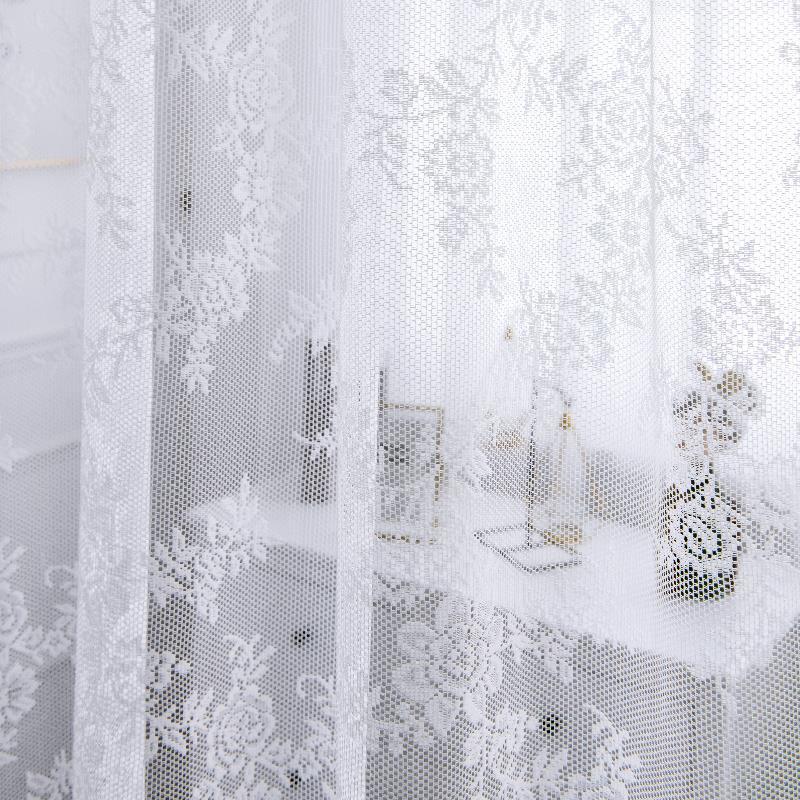 White Lace Fabric Curtain Screen Wedding Gauze Mesh Dessert Table Props Fabric Fabric Weiyan