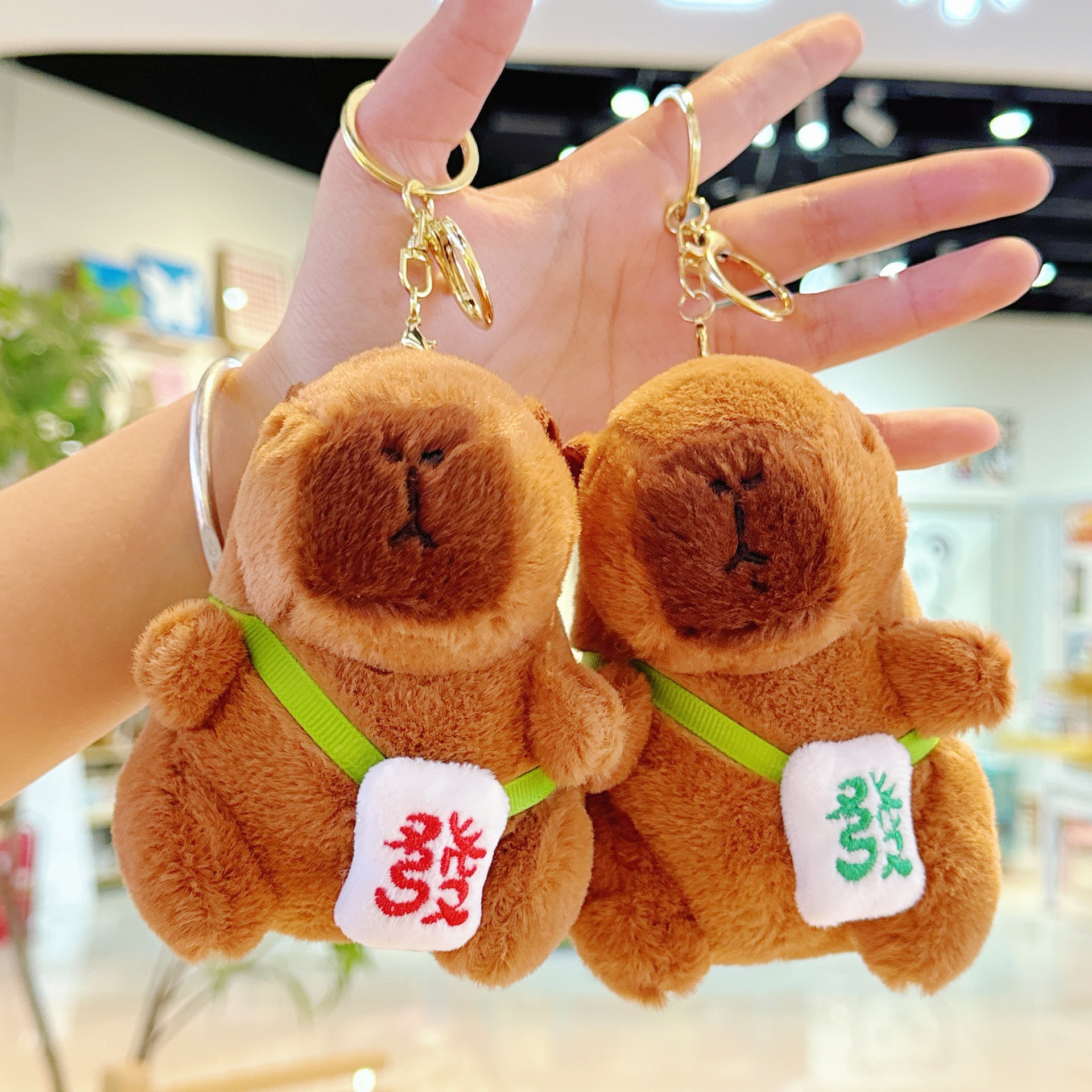 Брелок с морской свинкой, плюшевая игрушка, оптовая продажа