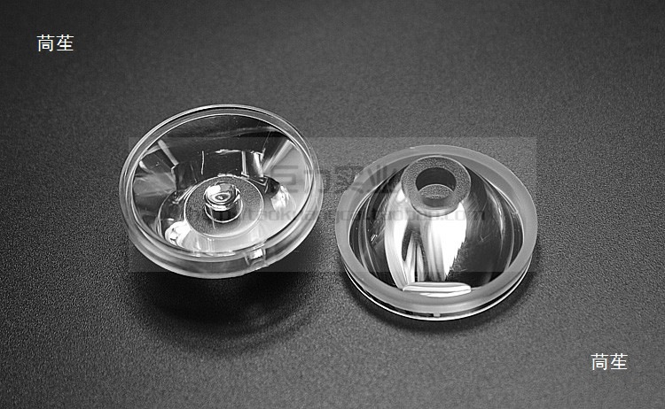 36mm diameter high-power LED lamp bead lumen type condenser lens PMMA acrylic bead surface smooth surface frosted mirror