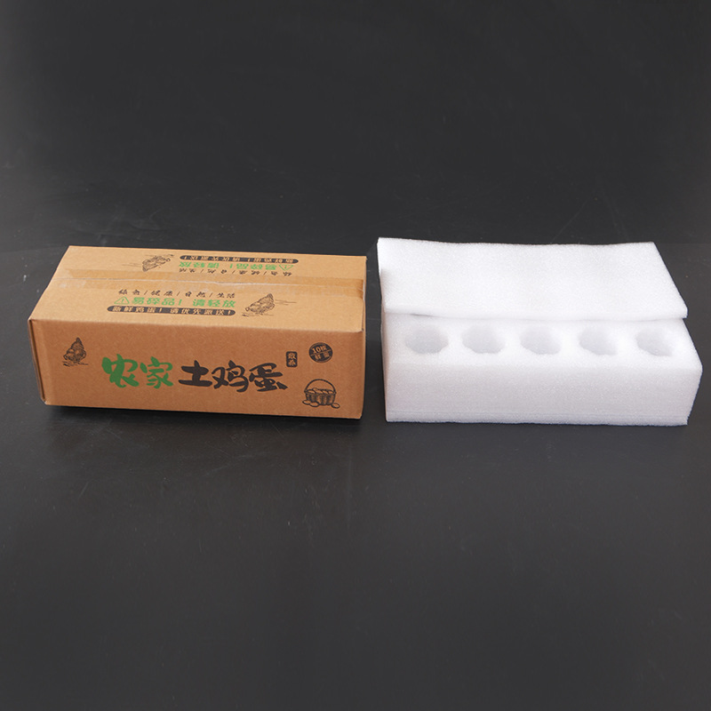 Manufacturer Egg Tray Anti-Fall Shock-Absorbing Pearl Cotton Epe Egg Tray Egg Tray Carton Egg Packaging Box Spot Wholesale