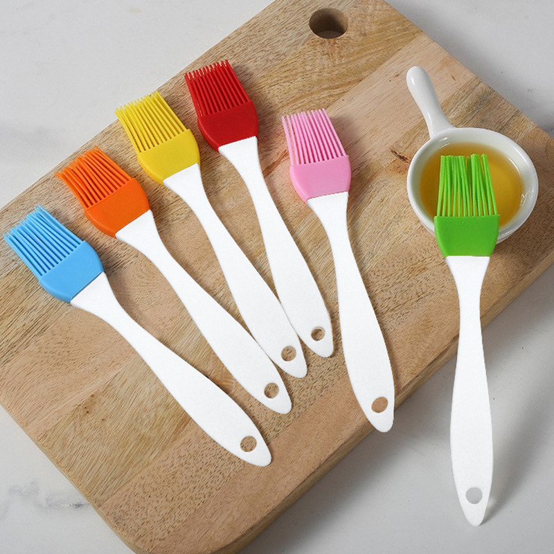 Маленькая силиконовая кисть для барбекю, кухонные инструменты