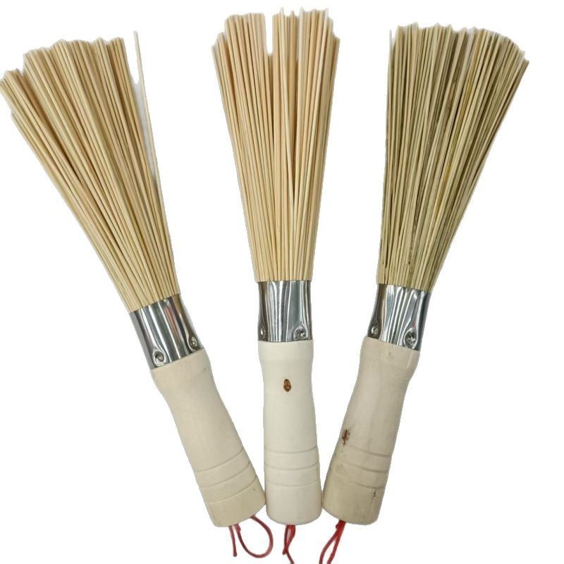 Оптовая бамбуковая щетка для мытья кастрюль