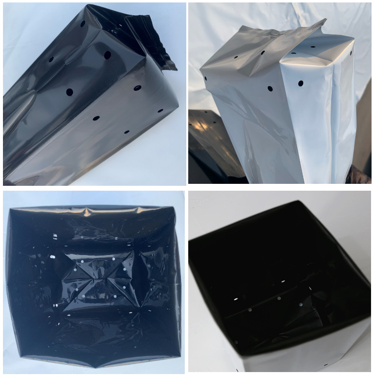 Breathable Plastic Seedling Nutrition Bag Eucalyptus Substrate Nutrition Bowl Disposable Fruit Seedling Nutrition Bag Planting Pe Culture Bag