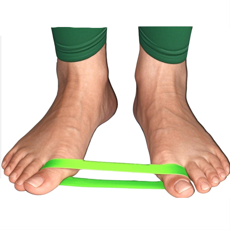 10-8-2cm Elastic Band Balance Board Silicone Tie Foot Strength Trainer Set Silicone Binding Belt Wholesale