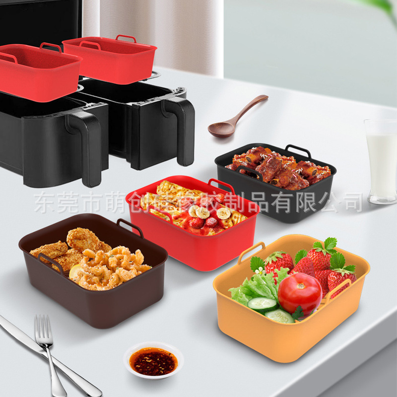 Силиконовый коврик для аэрогриля, складной и портативный