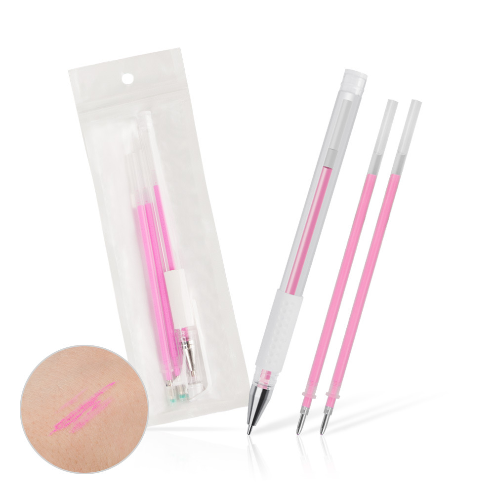 3 Pack manufacturers wholesale fixed-point stroke pen white marker tattoo marker pen