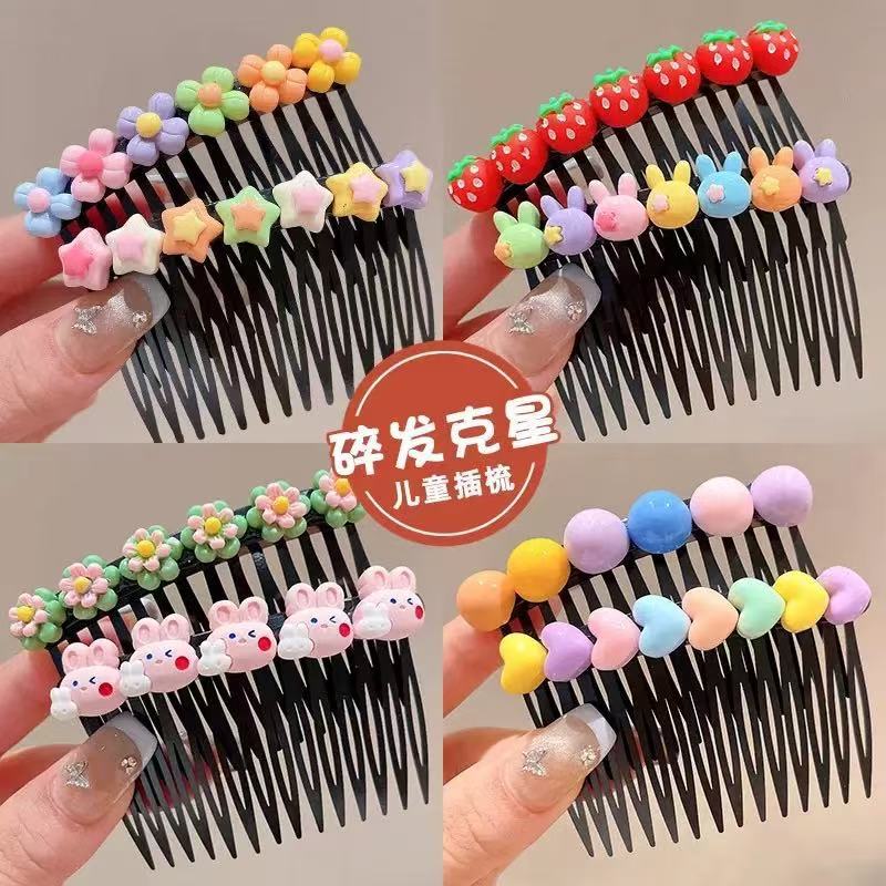 Расческа для челки для детей, артефакт для сломанных волос, заколка для волос для детей, новая заколка для головы 2025