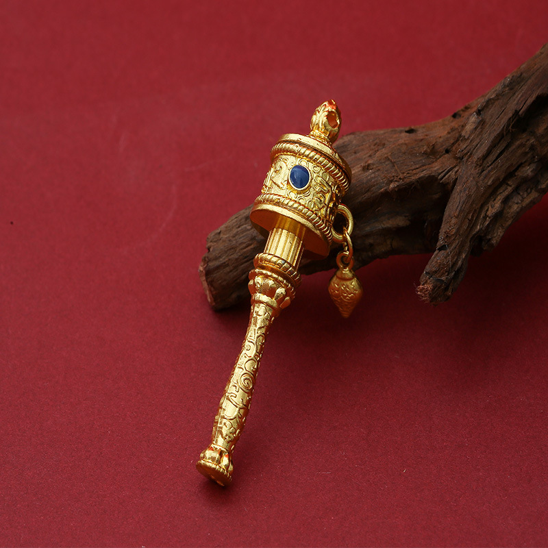 Source manufacturers Xizang alloy warring wheel pendant enamel color national wind luggage car hanging jewelry wholesale