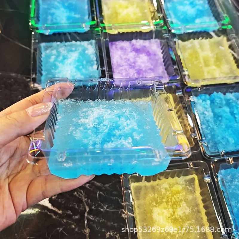 Manufacturer's Large, Thick, Disposable Ashtray, No-Wash, 2025 New Model, Dedicated for Internet Cafes and E-Sports, Smoke Extinguishing Sand Style, Simple Design