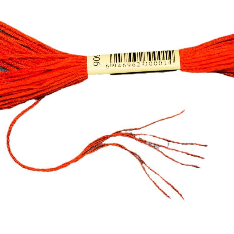 Manufacturer Wholesale Cross-Stitch Thread, 240 Pieces Per Pack, 8.447m Colors Polyester Embroidery Thread, Nordic Style