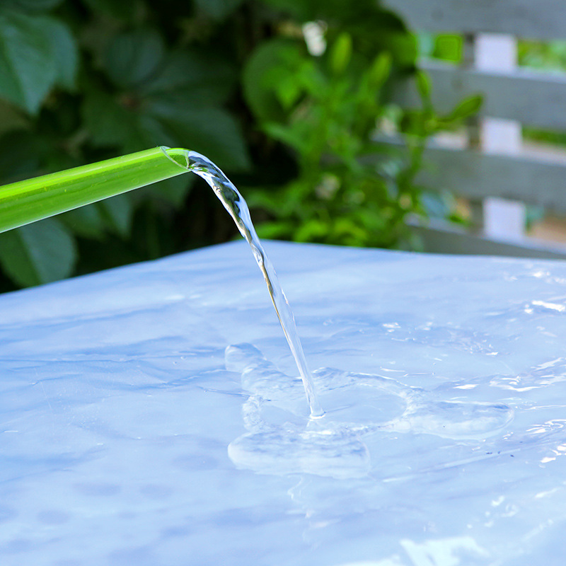 Factory direct supply multifunctional translucent rainproof cloth frosted rainproof cloth windproof insulation transparent plastic cloth thickened