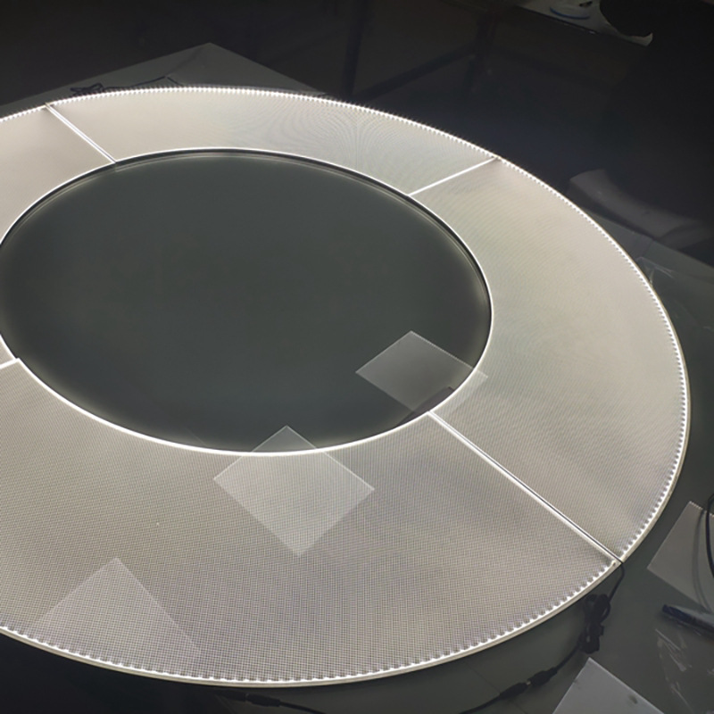 Led Laser Light Guide Plate Laser Dotting Acrylic Engraving Diffusion Plate High Transparent Pmma Light Guide Plate Backlight Plate