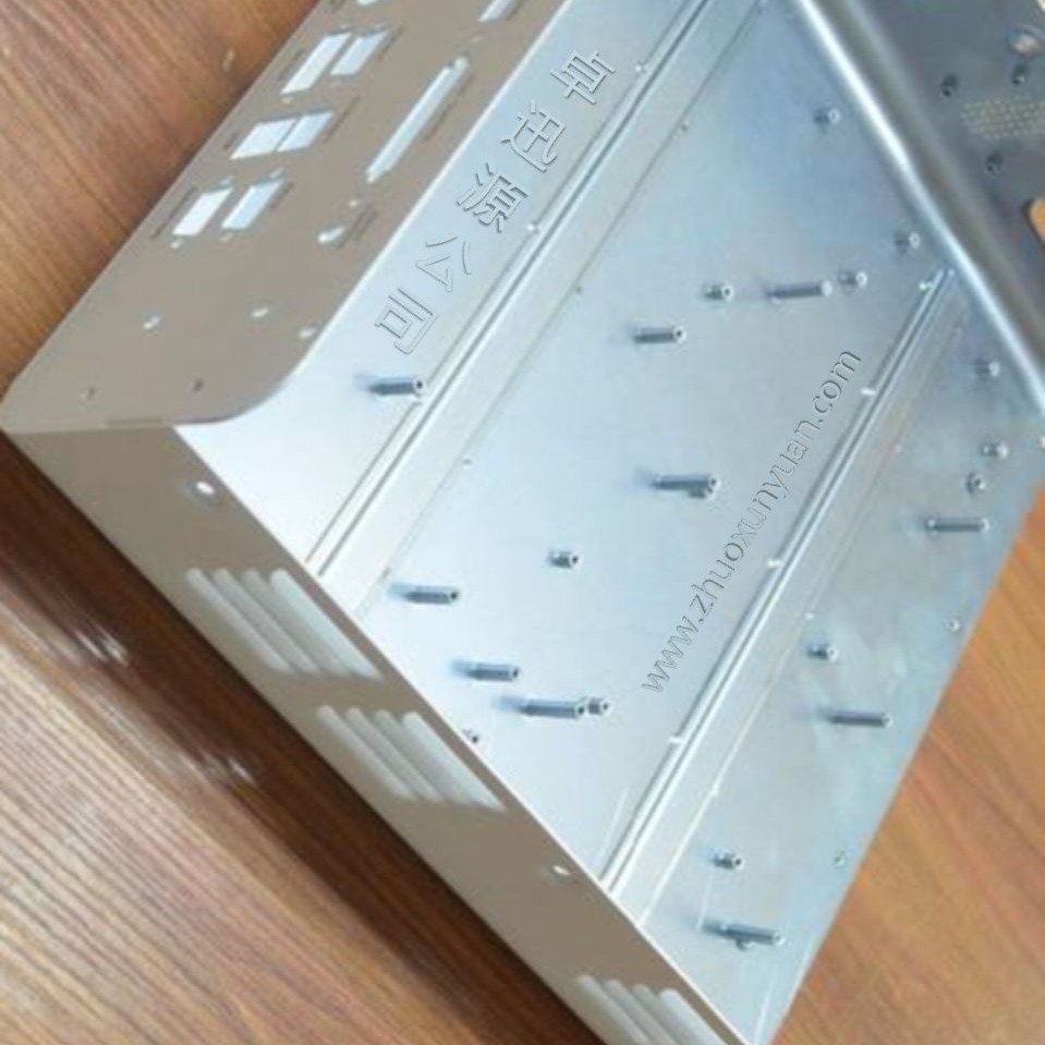 Sheet Metal Shell Connector Laser Cutting Sheet Metal Bending Forming Machine Frame One Piece Minimum Order Quantity Discount