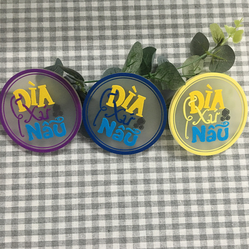 Oven Mittsing Coaster Vinyl Record Cartoon English Ceramic Cup Mug Glass Pvc Soft Rubber Round Insulation Pad