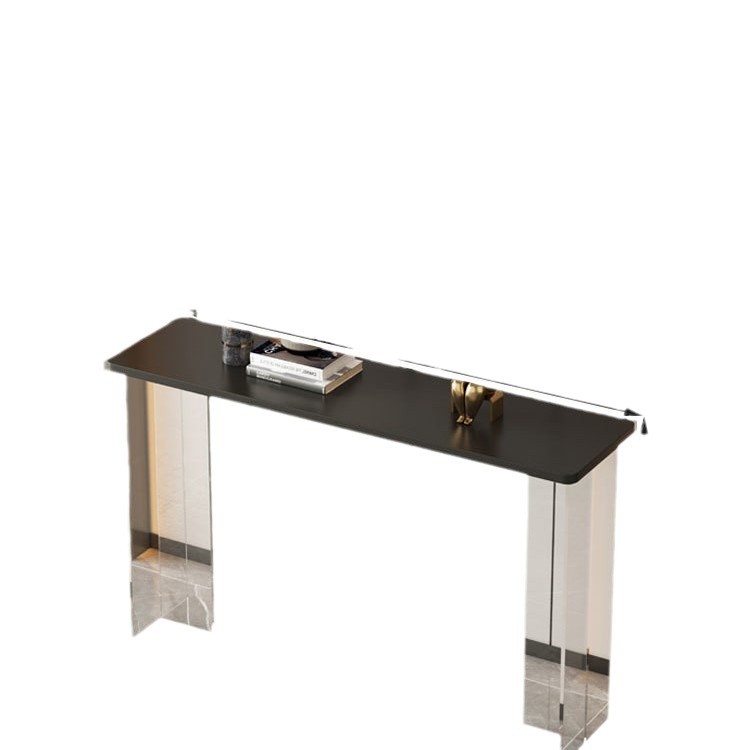 Light Luxury Entrance Table Simple Modern Acrylic Suspension Chinese Table Home Wall Corridor Decorative Strip Art