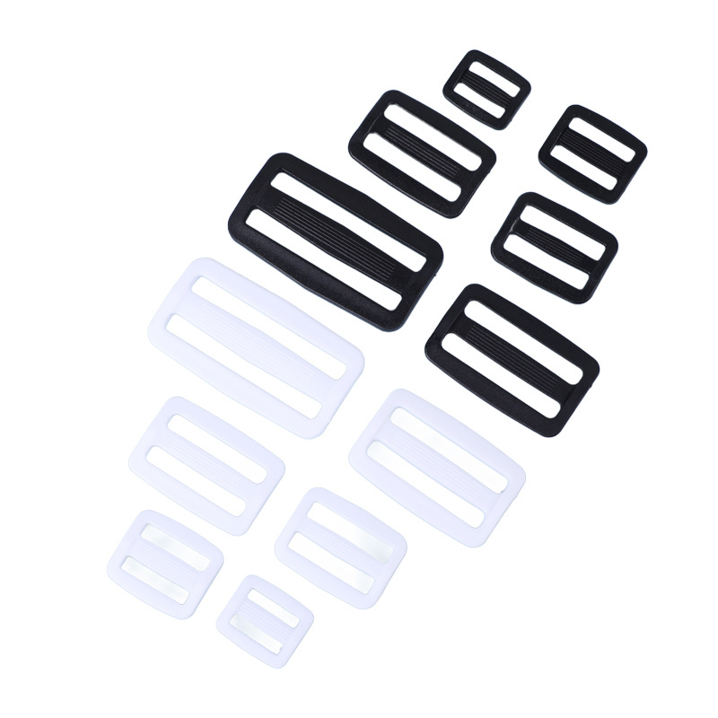 Japanese Buckle Thickened Three-gear Buckle Backpack Ribbon Adjustable Buckle Japanese Buckle Luggage Accessories Buckle Bookbag Buckle Plastic Buckle