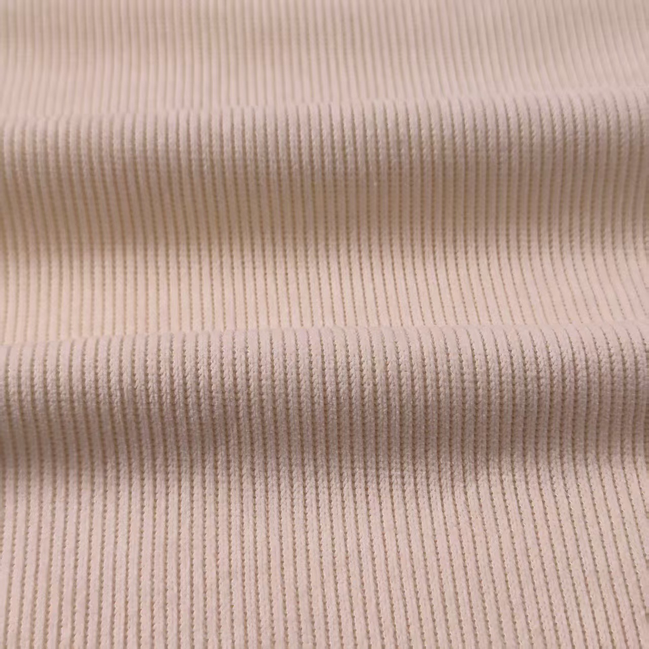 Stretch Polyester-Cotton Cool Silk Fabric 280g Composite Autumn and Winter Warm European Cotton Velvet Wrinkle-Resistant Wholesale Wrinkle-Resistant Warm
