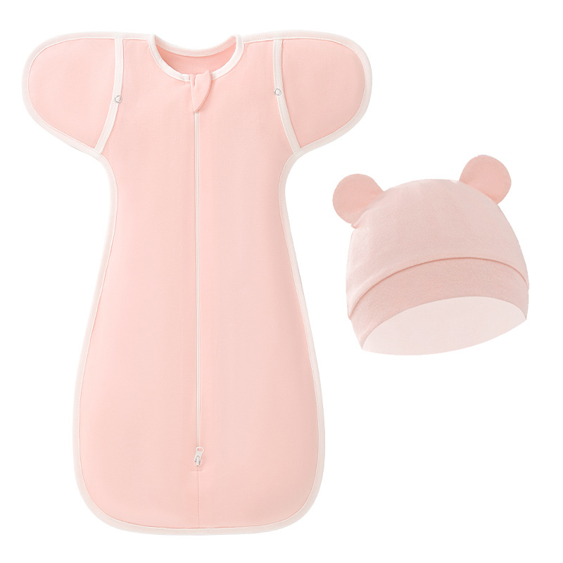 Foreign Trade Europe and the United States Newborn Surrender Swaddling Baby Spring Silkworm Sleeping Bag Baby Anti-startling Hug Delivery Room Wrapping Towel