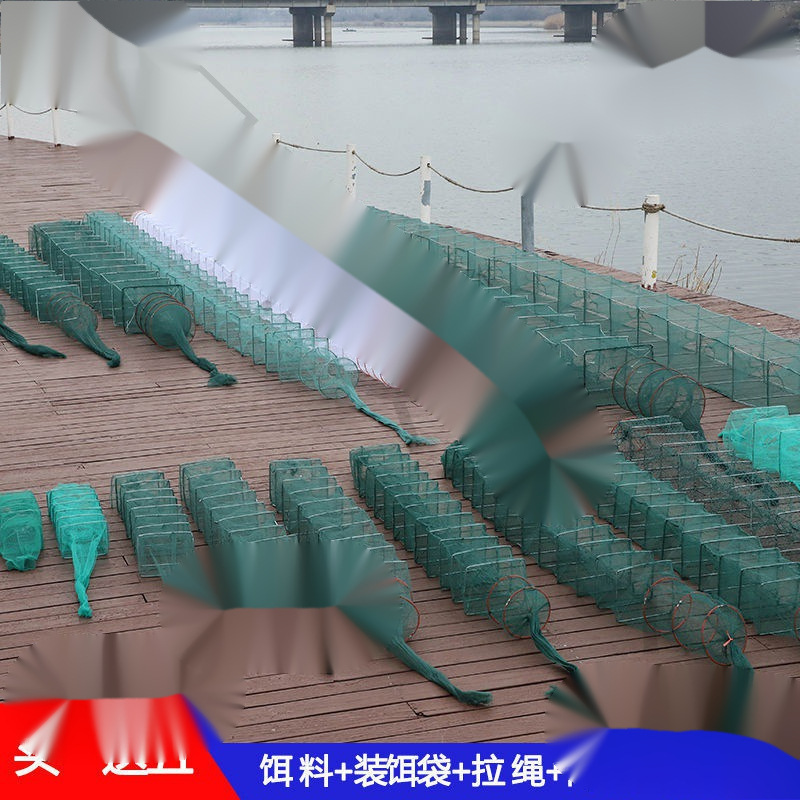 Shrimp cage folding fishing net lobster net fish net fishing tools catch fish cage eel cage shrimp river shrimp loach net