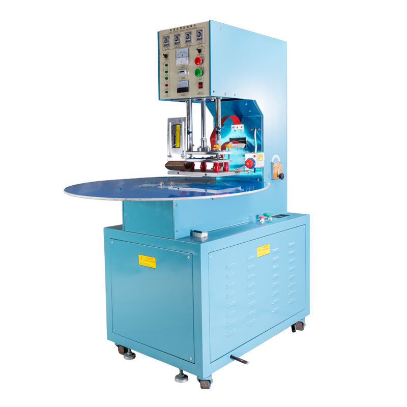 Single-Head Disc High-Frequency Packaging Machine Battery Plastic Paper Card Fusion Machine Hot Pressure Blister Color Card Sealing High-Frequency Machine
