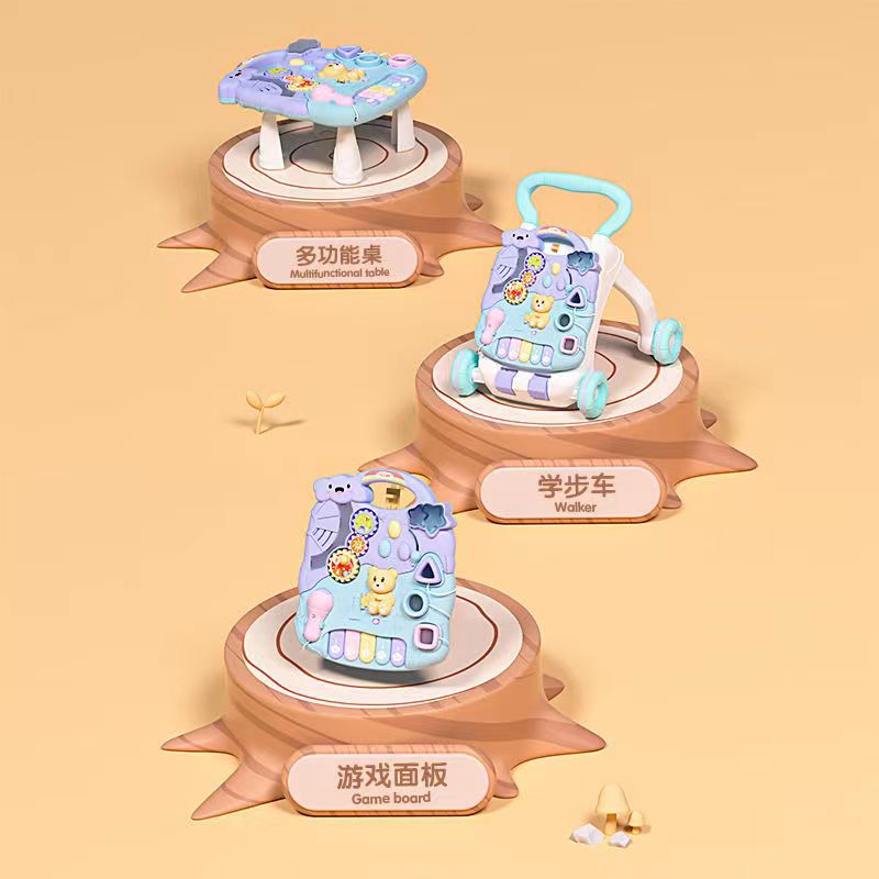 Cross-border baby toddler stroller anti-rollover baby toddler stroller stroller toy for 3-18 months