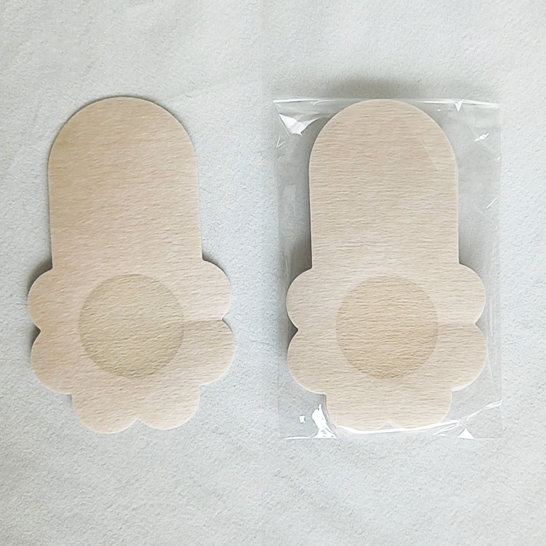 Disposable Pull-up Chest Sticker Anti-glare Anti-bump Sticker Non-woven Fabric Breathable Push-up Breast Sticker Summer Bra for Women