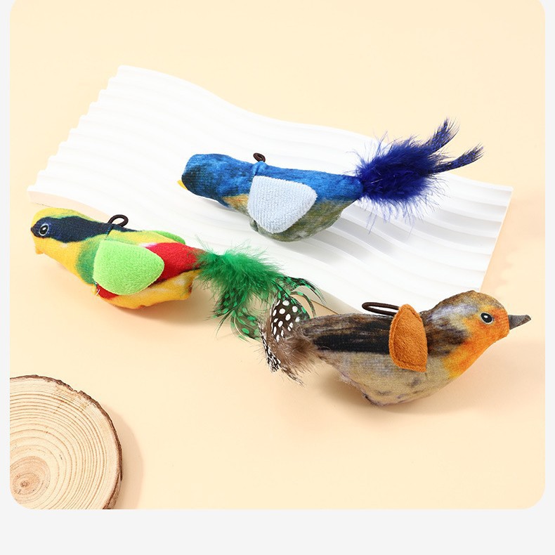 Cat Toy Sound Birds Simulation Will Call Birds to Hang Cat Toys