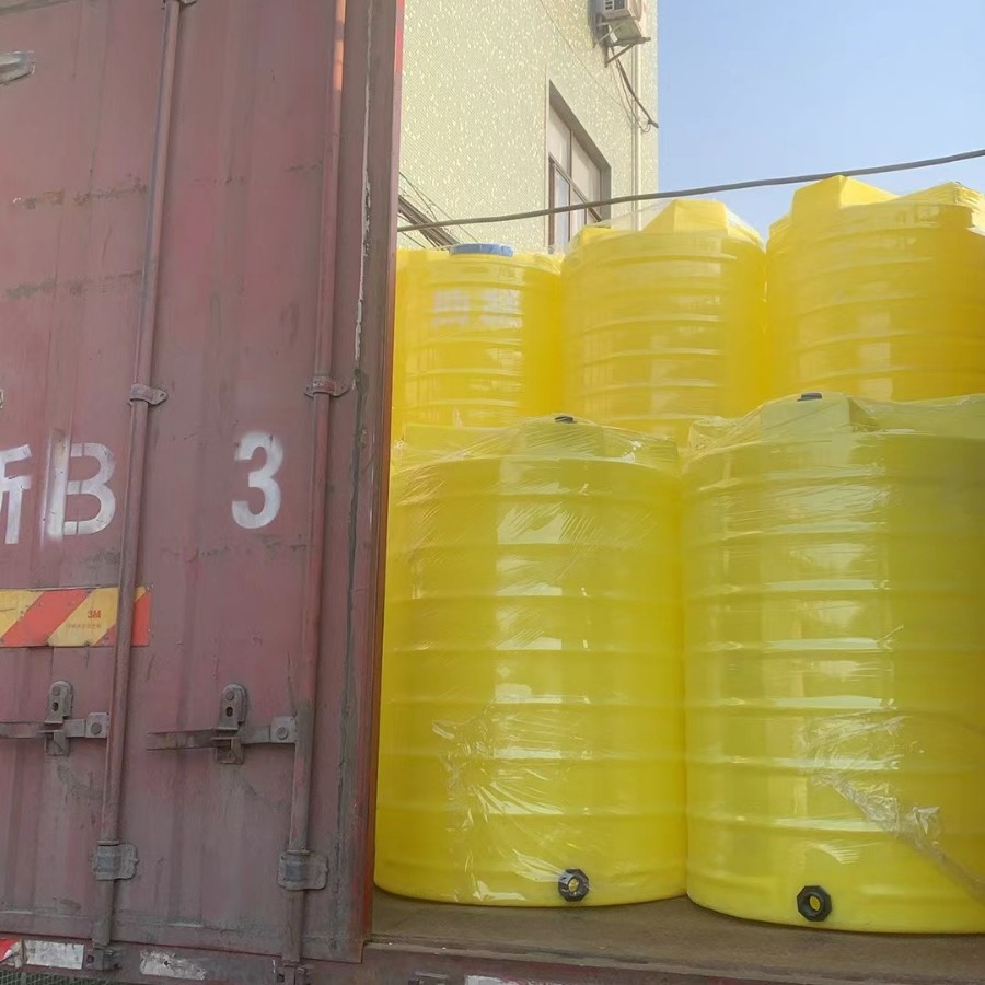 Plastic Dosing Tank, Water Treatment Plant Chemical Mixing Tank, Flocculant Dosing Aid, Coagulant Mixing Water Treatment Chemical Barrel