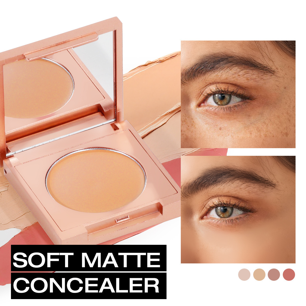 Cross-Border Export Maycheer Concealer Cream Covers Dark Circles, Freckles and Acne Marks Waterproof Facial Makeup