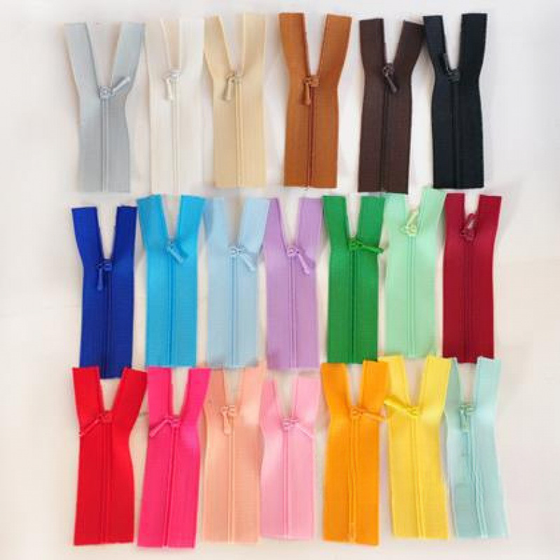 Молния для детской одежды Bjd 0 # ультра-маленькая 20 цветов 7 см