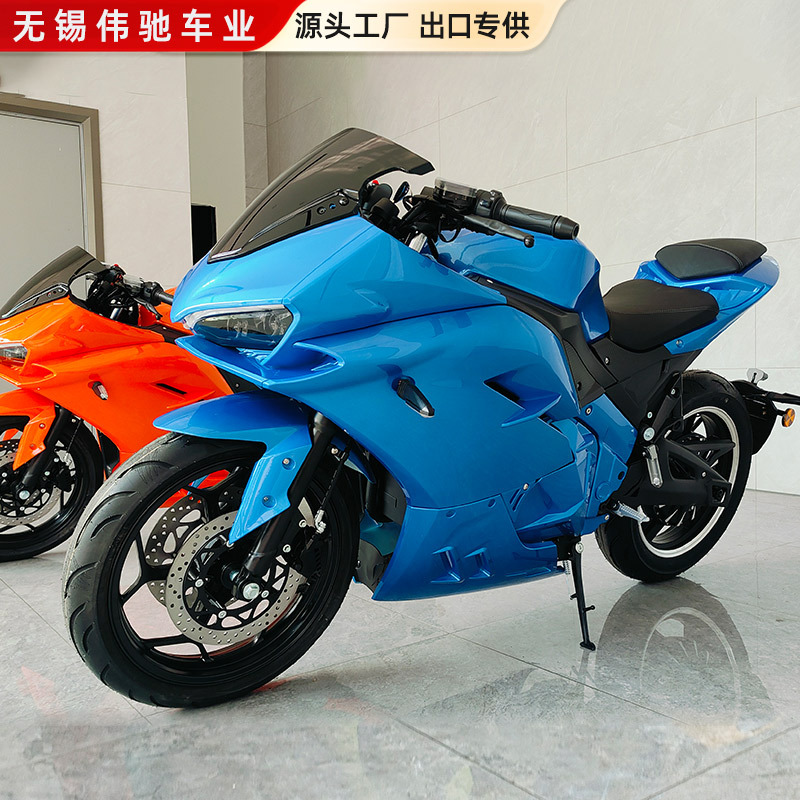 Qiulong Electric Motorcycle Sports Car High-Power Adult Racing Little Ninja R3 High-Speed Electric Motorcycle Factory Wholesale