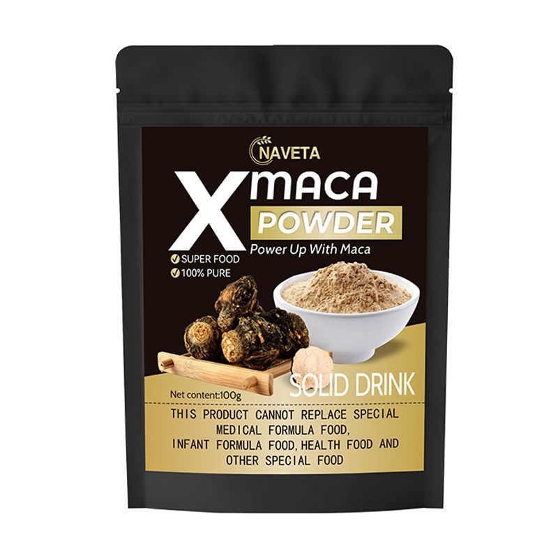 Manufacturer of Foreign Trade Cross-Border Maca Powder, Wall-Breaking Maca Powder, Yellow Powder, Black Bagged Macapowder, Wholesale Cross-Border Hot Sale