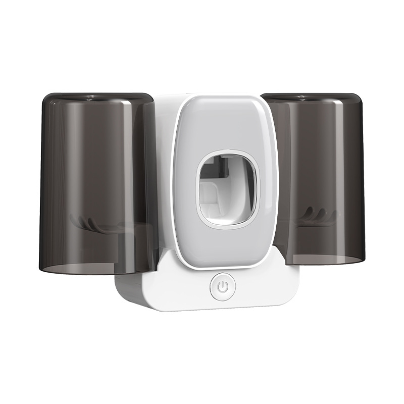 Intelligent Sterilization Non-perforated Wall-mounted Electric Toothbrush Tooth Cup Holder Wall-mounted Storage Rack Mouthwash Cup Toothbrush Sterilizer