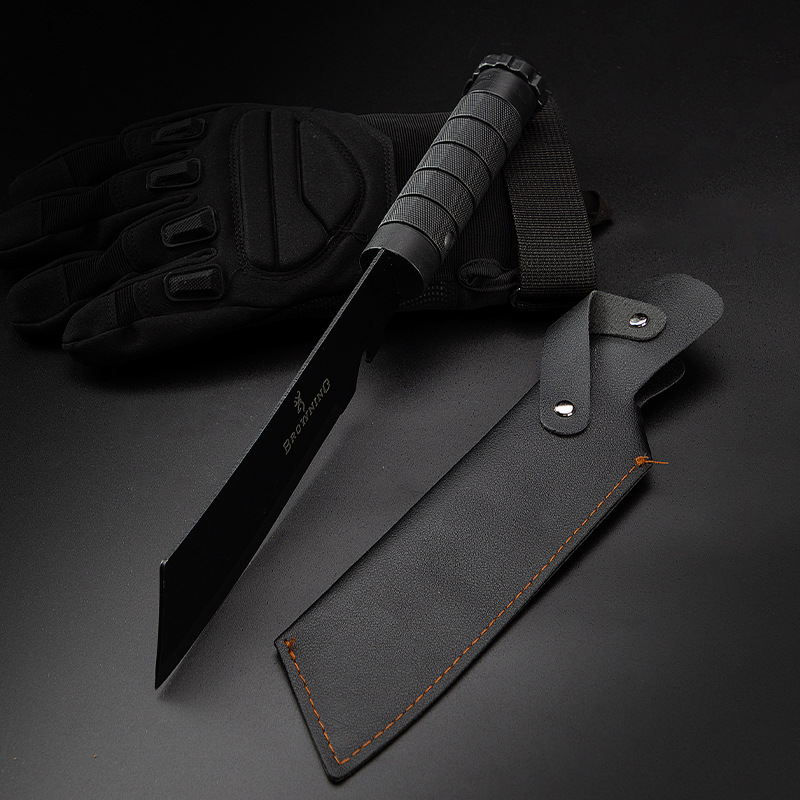 Outdoor Knife Multifunctional Knife High Hardness Outdoor Survival Long Knife Portable Camping Knife Picnic Portable Swiss Knife