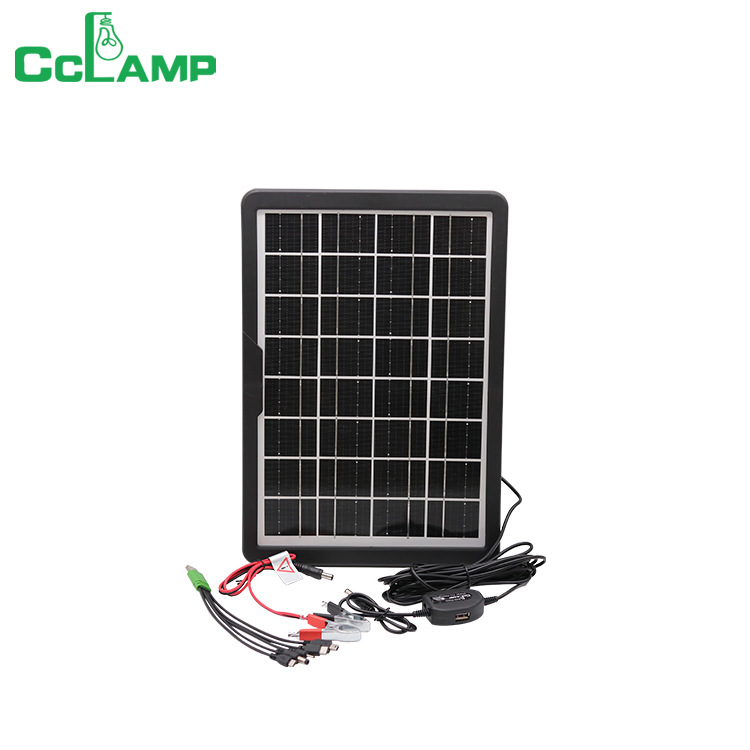 CCLAMP 15W high-power solar charging board rechargeable mobile phone 12V and below battery easy to carry