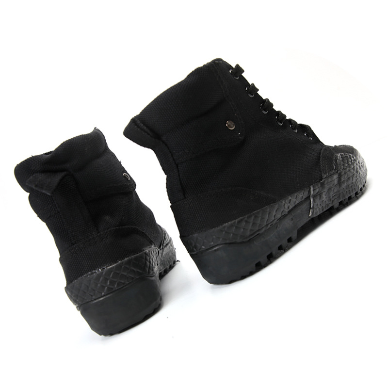 3537 Genuine High-top Liberation Shoes for Men, Outdoor Hiking Shoes, Breathable Training Rubber Shoes, Construction Site Wear-resistant Labor Protection Shoes
