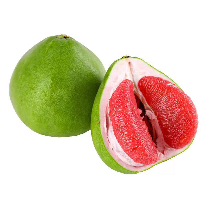 Thai Ruby ​​Green Pomelo Seedlings, Northern and Southern Courtyard Extra Large Fruit Tree Potted Grafted Pomelo Seedlings