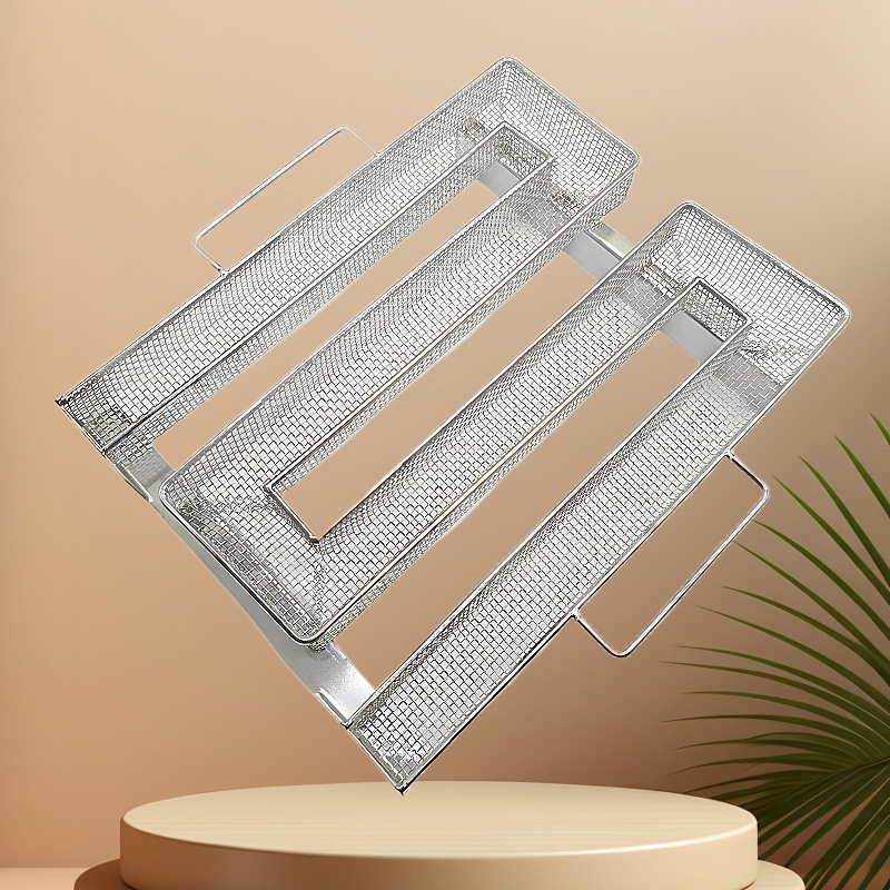 Нержавеющая сталь 304 M-образный дымовой лоток холодного копчения для гриля, генератор холодного дыма, дымовая решетка, доступные различные спецификации