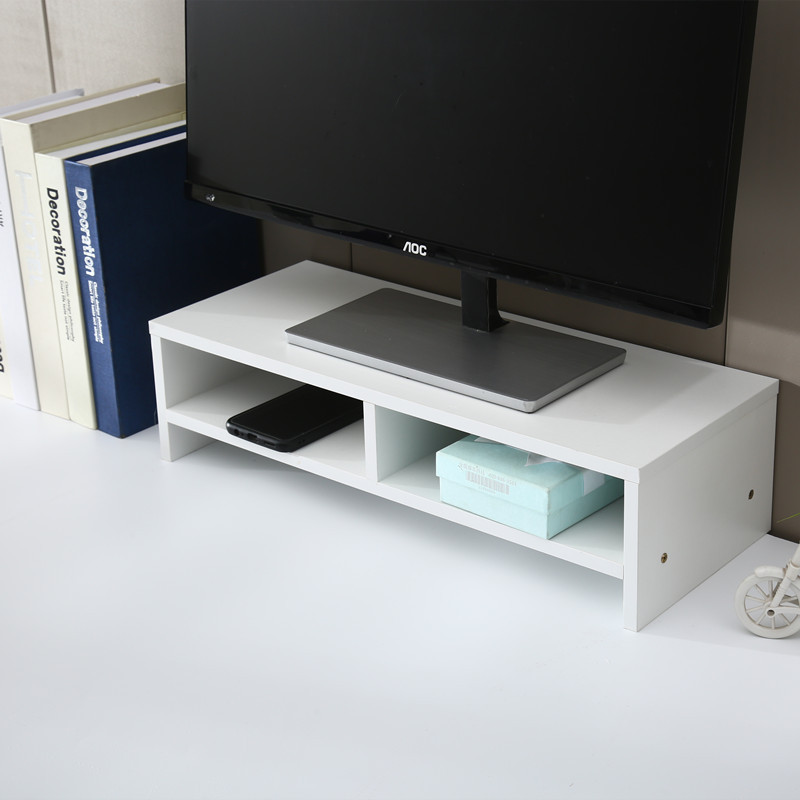 Desktop Computer Rack Display Screen Elevated Rack Desktop Organize Storage Rack Simple Small Bookshelf Storage Rack Wholesale