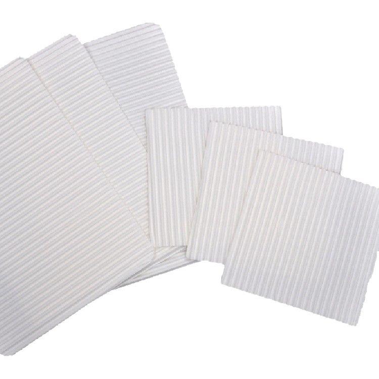 Non-slip shockproof anti-penetration pizza cookie biscuit cake mat white food grade corrugated paper 2 layers