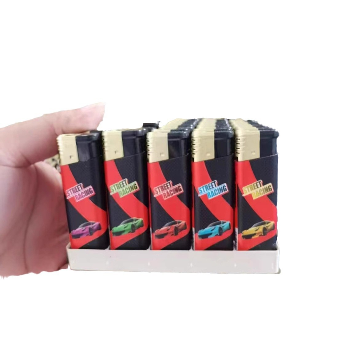 Factory direct Puma brand 319 straight blue flame lighter can be aerated cartoon fashion wrapping paper price concessions