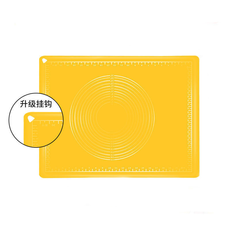 Silicone dough pad food grade thickened silicone pad baking panel plastic chopping board non-stick dough pad home rolling surface