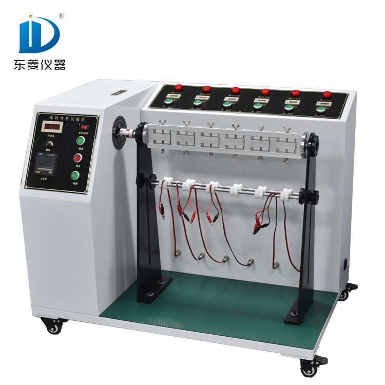 Wire Two-Way Torsion 90-Degree Power Cord Bending and Swing Test Machine Electronic Wire Bending Tester Dongling
