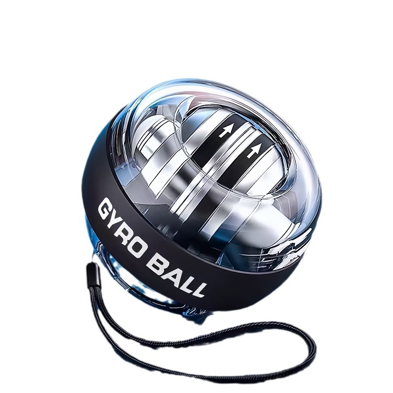 Wrist ball five-order color change exercise wrist arm self-starting decompression metal silent centrifugal fitness gyro grip ball