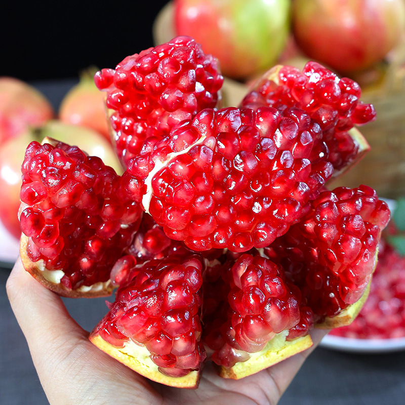 Dropshipping from Sichuan Daliangshan Hui Li Soft Seed Tunisian Pomegranate Fresh and Sweet Fruit