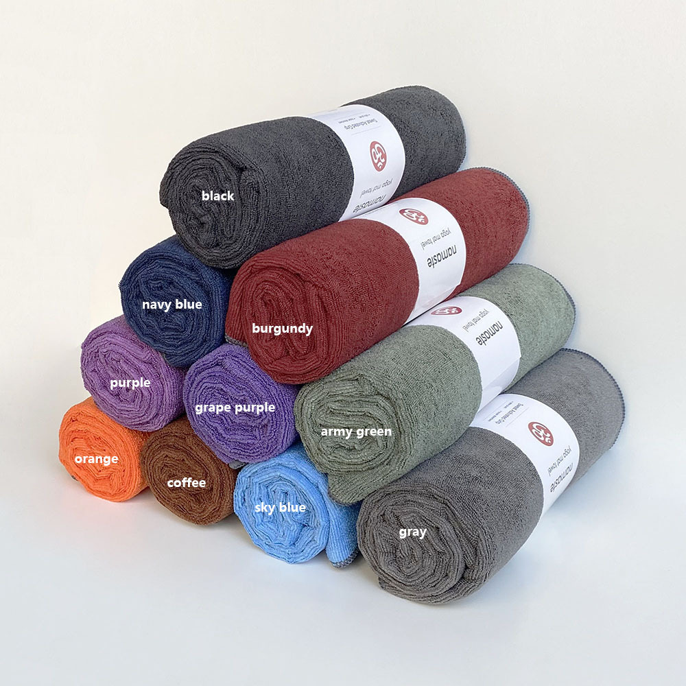 Подарочное спортивное полотенце для йоги, высококачественное, впитывающее пот, антискользящее