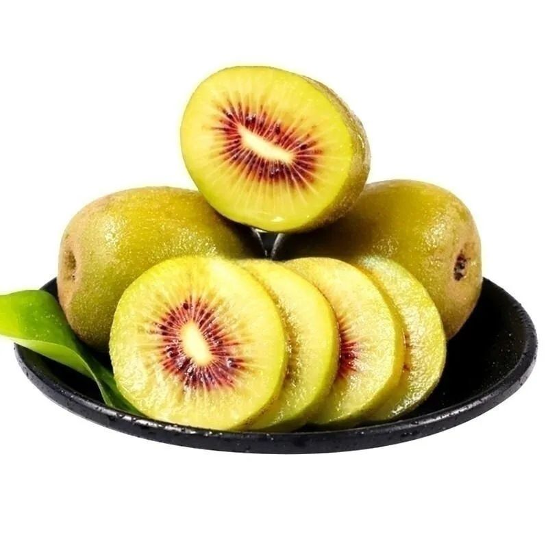 Свежий красносердечный киви из Сычуани, целый фрукт, бесплатная доставка, дропшиппинг